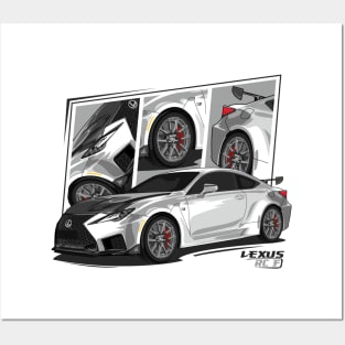 Lexus RC-F RCF JDM Posters and Art